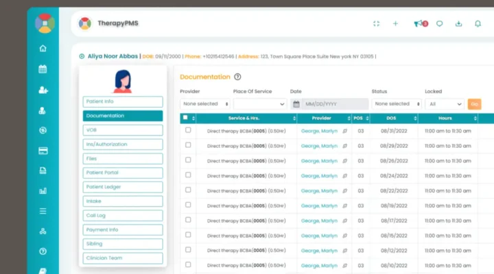 Documentation panel Screenshot