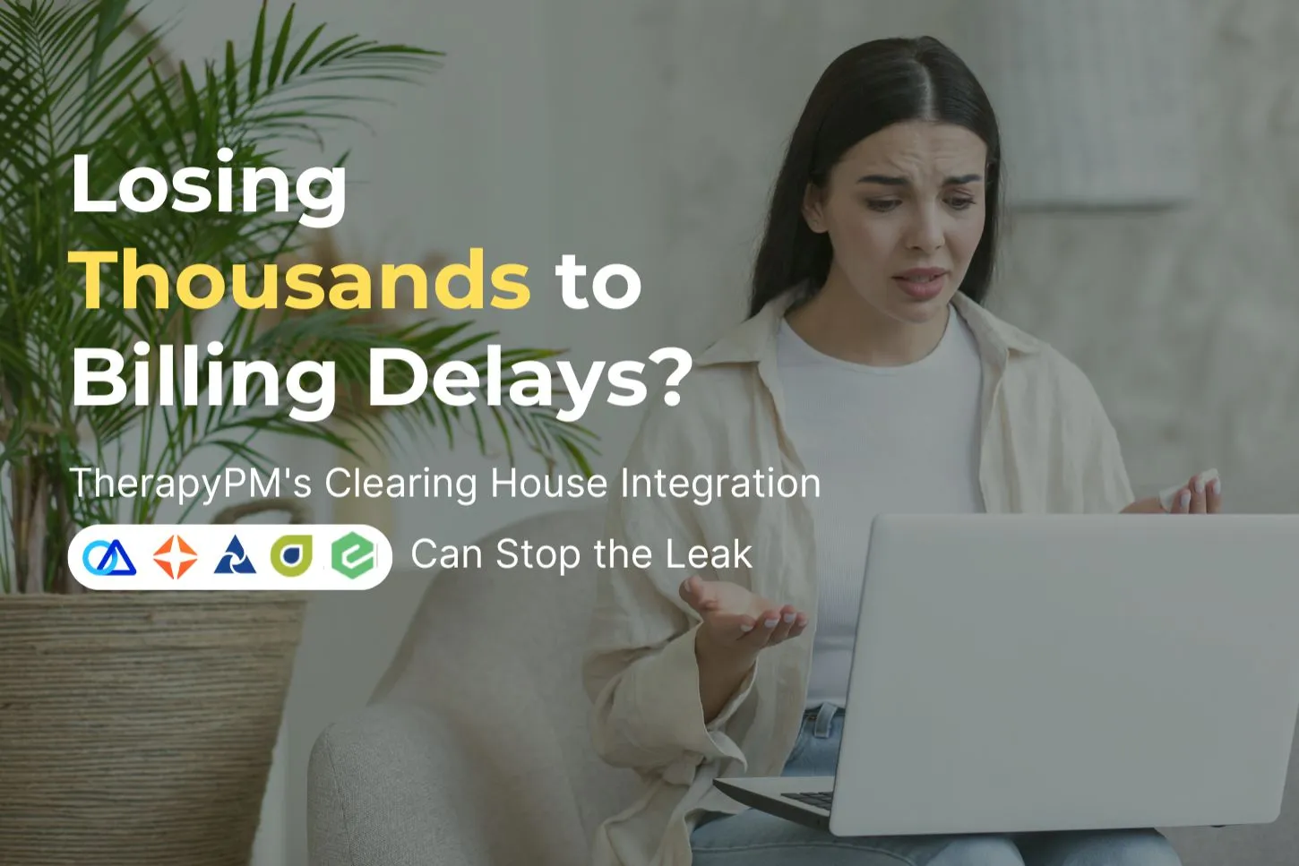 Reduce claim denials, save time, and improve reimbursements with TherapyPM Clearing House integration. Simplify billing for your therapy practice!