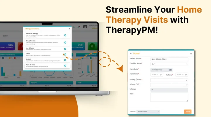 Travel Type Appointment Therapy Streamline Home therapy