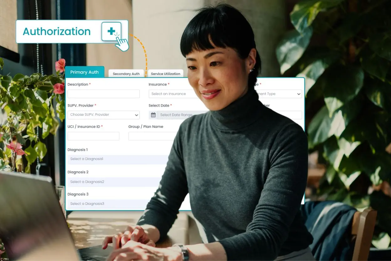 TherapyPM Secondary Authorization illustrated image